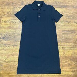 Bottega Venetq uniform navy polo dress